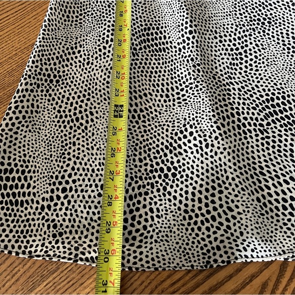 Secret Treasures Vintage Black and White Polka Dot Slip Dress L Fits S-M best - Picture 2 of 10